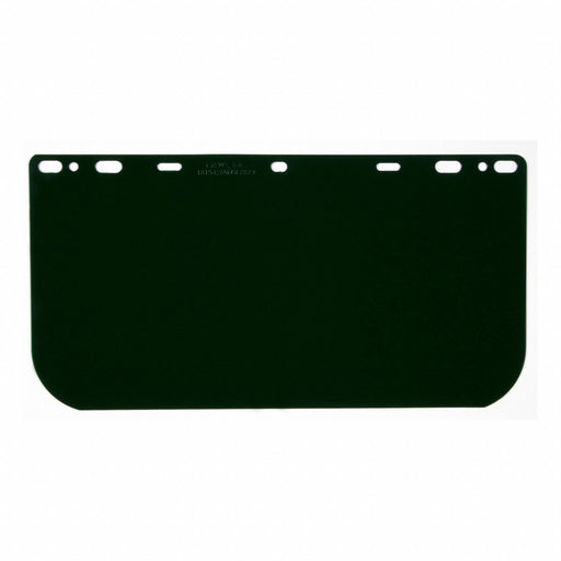 Face Shield Visor Green 8 in H