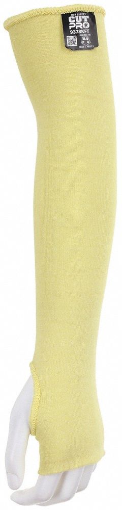 Knit Sleeve Yellow L Kevlar