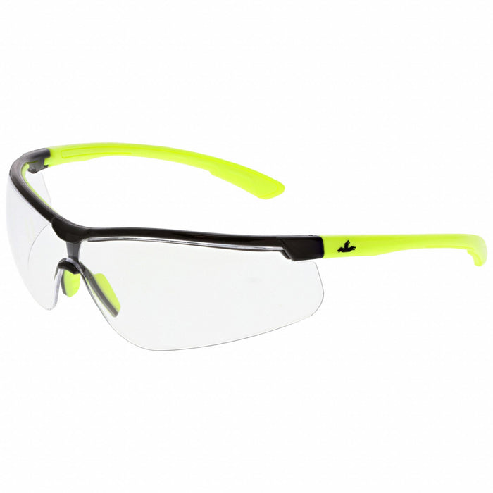SafetyGlasses Clear MAX6Anti-Fog Black