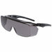 Safety Glasses Gray Anti-Fog Black