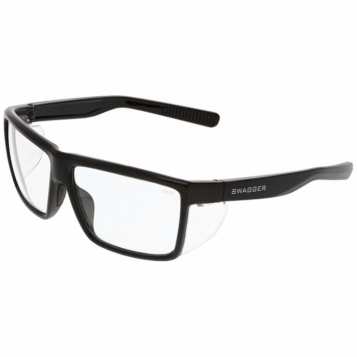 SafetyGlasses Clear ScratchResistant Blk