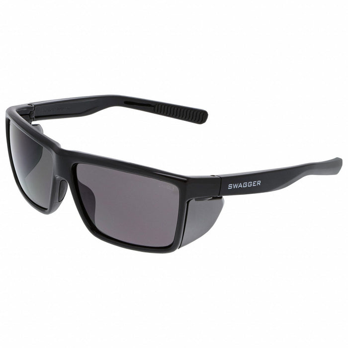 SafetyGlasses Gry ScratchResistant Blk