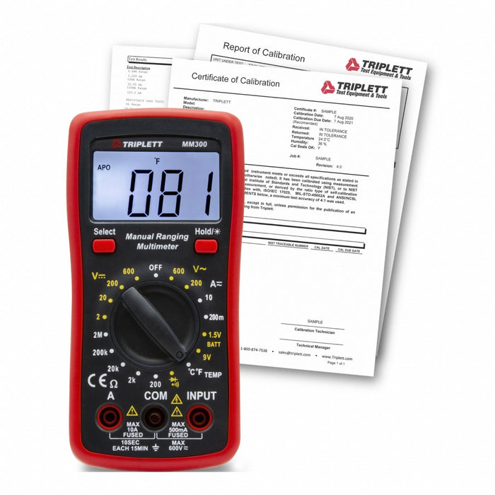 DigitalMultimeter Compact 10A 600VAC/DC