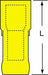 Wire Disconnect Brass Red Nylon