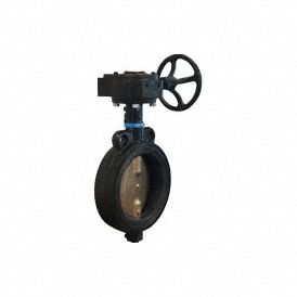 Butterfly Valve Wafer 6 In Gear Handle