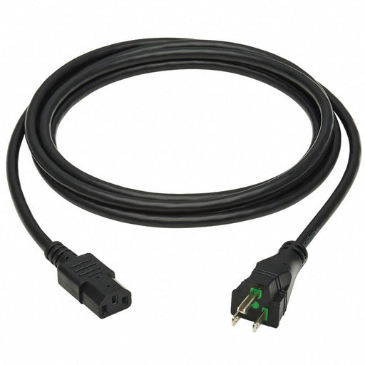 Power Cord 6 ft Black 16 AWG