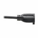 Power Cord 12 ft Black 16 AWG