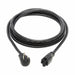 Power Cord 10 ft Black 14 AWG