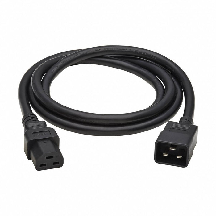 Power Cord 10 ft Black 12 AWG