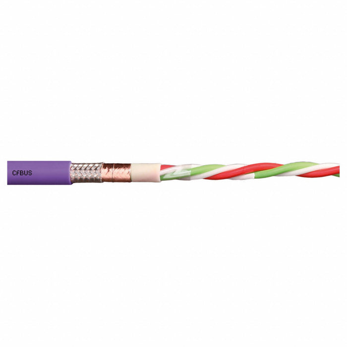BusCable Interbus 24AWG/17AWG Red 50V