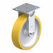 Plate Caster Rigid Polyurethane 9 1/2 H