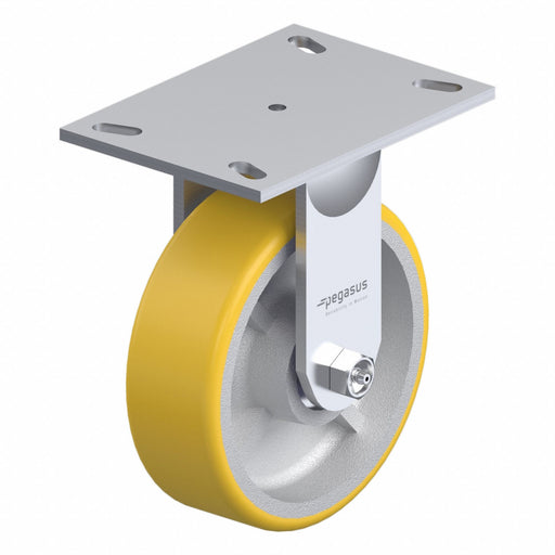 Plate Caster Rigid Polyurethane 5 5/8 H