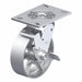Plate Caster Swivel Iron 6 1/2 H