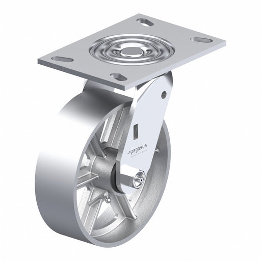 Plate Caster Swivel Iron 6 1/2 H