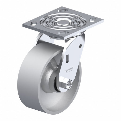 Plate Caster Swivel Iron 6 1/2 H