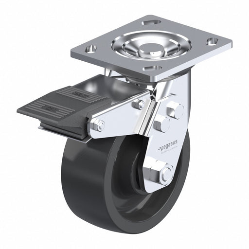 PlateCaster Swivel Polypropylene 6 1/2 H