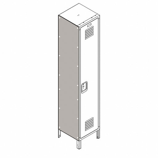 Locker Painted Side Panel