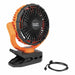Rechargeable Clamping Jobsite Fan