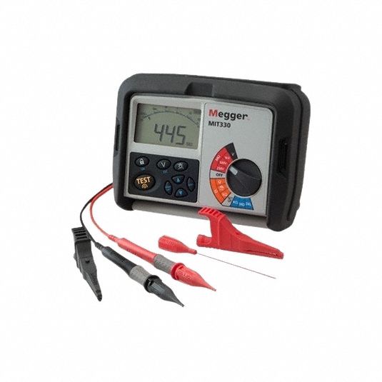 Megohmmeter 250V DC LCD