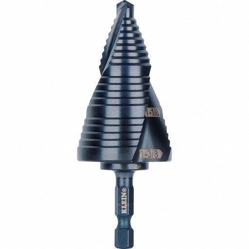 Step Drill Bit Flute 7/8 to 1-3/8-Inch