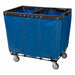 TWO COMPARTMENT BASKET TRUCK