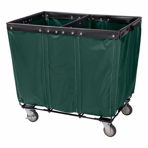 TWO COMPARTMENT BASKET TRUCK