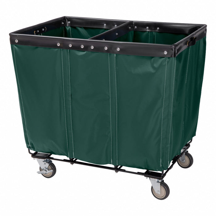 TWO COMPARTMENT BASKET TRUCK