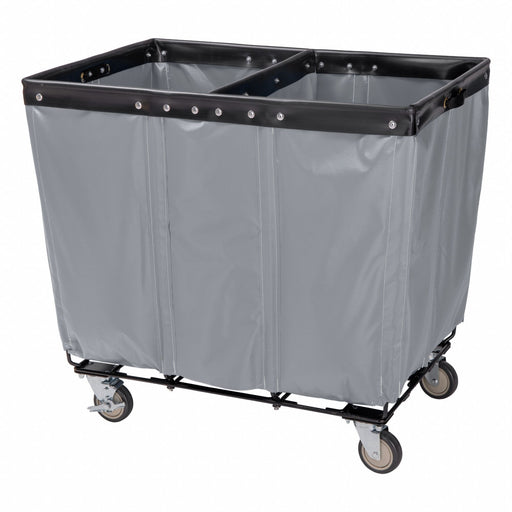 TWO COMPARTMENT BASKET TRUCK