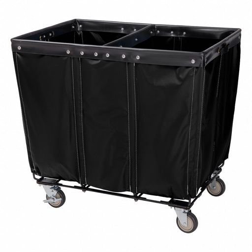 TWO COMPARTMENT BASKET TRUCK
