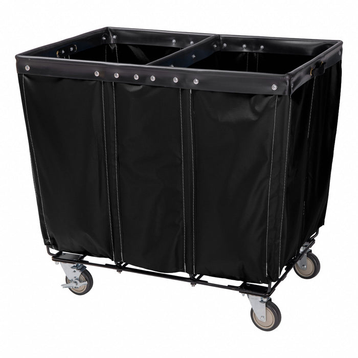 TWO COMPARTMENT BASKET TRUCK