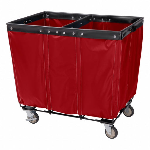 TWO COMPARTMENT BASKET TRUCK