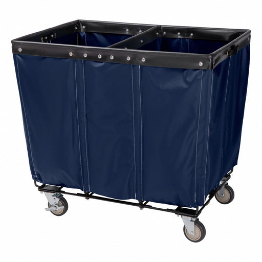 TWO COMPARTMENT BASKET TRUCK