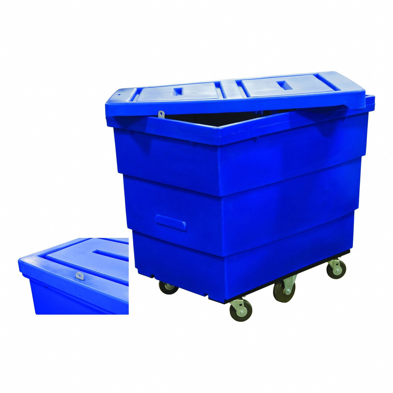 Cube Truck Blue Rubber