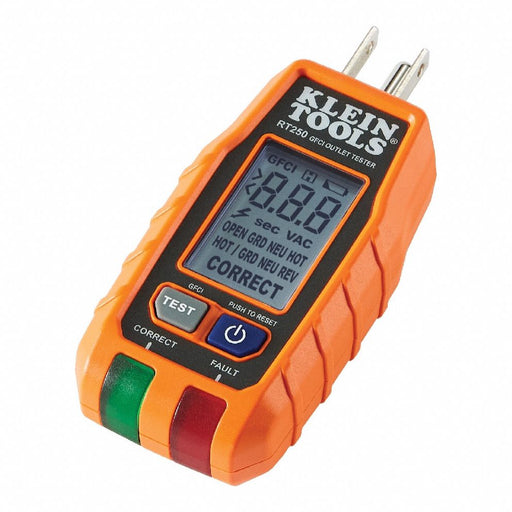 GFCI Receptacle Tester with LCD