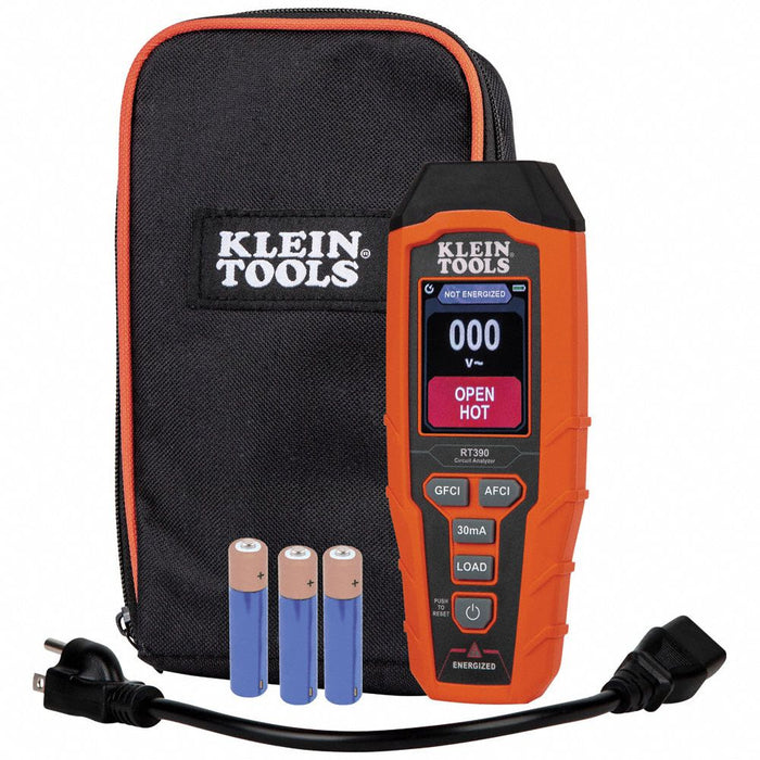 AC CircuitAnalyzer LCD Display Red Light