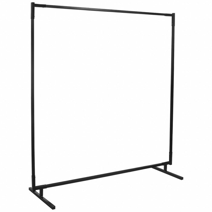 Welding Screen Frame 6 ft H 6 ft L Black