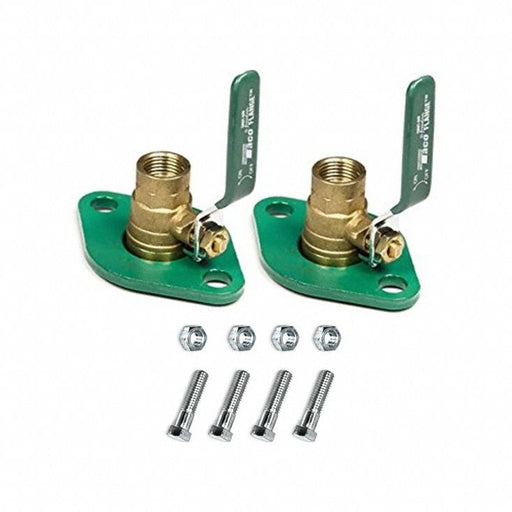 IsolationFlange Brass/Steel Sweat 3/4in
