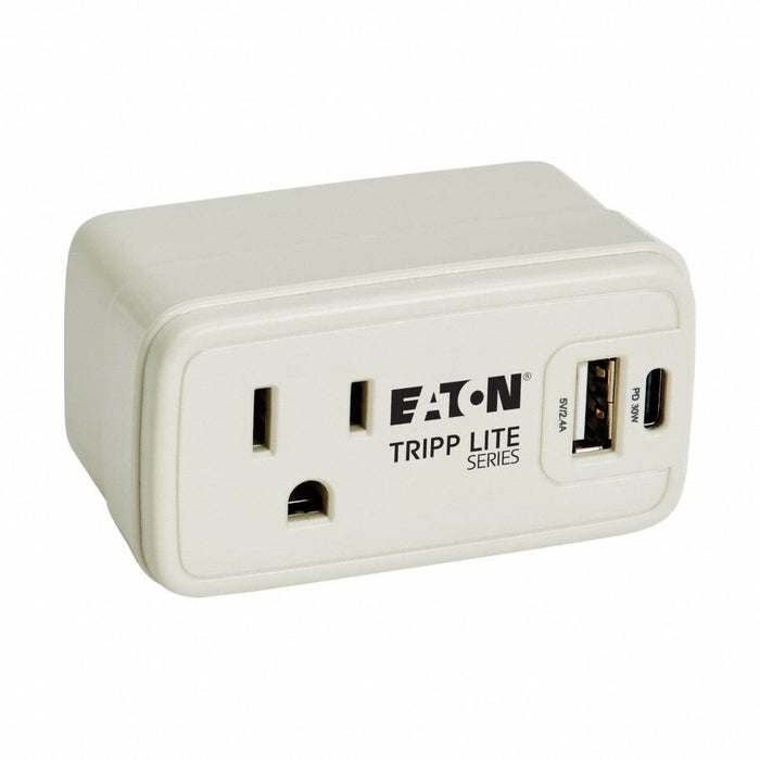OutletStrip Gray 2-15/32in 1Outlets