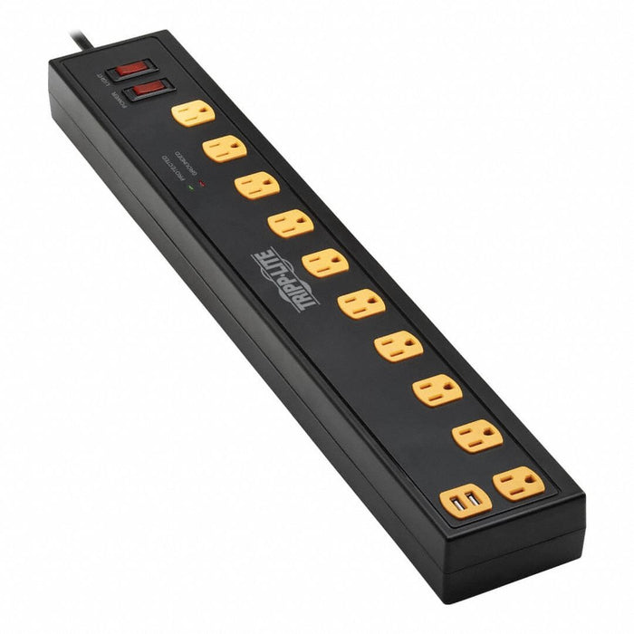 OutletStrip Black 24-19/32in 10Outlets