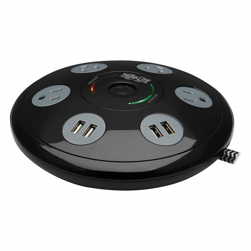 OutletStrip Black 7-3/32in 4Outlets