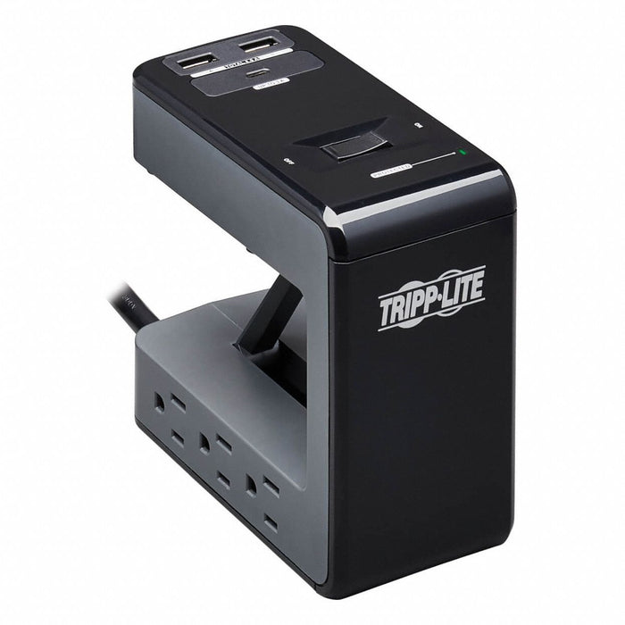OutletStrip Black 5-5/16in 6Outlets