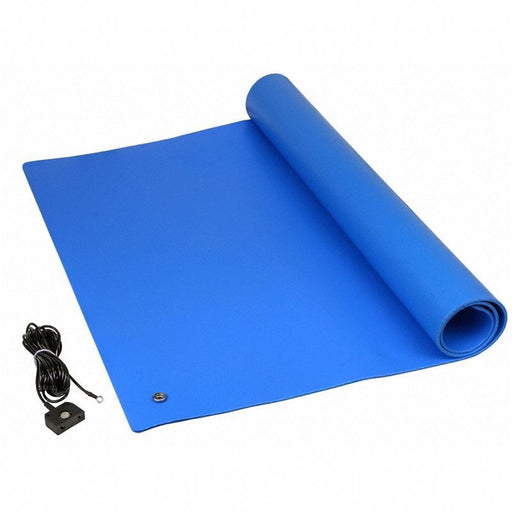 Dissipative Floor Mat Blue 2 x 4 ft.
