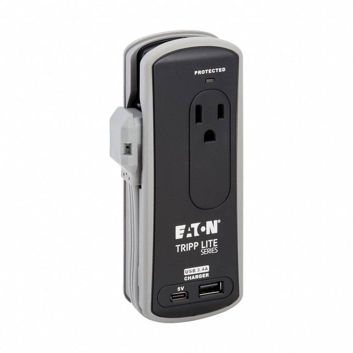 OutletStrip Black 5-27/32in 2Outlets