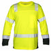 T-Shirt Unisex Black/Lime XL