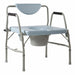 Commode Chair Gray 650 lb Max Weight