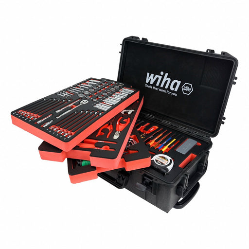 Premium Rolling Tool Box Kit Metric/SAE