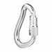 Carabiner Pear Aluminum Silver