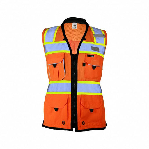 Surveyors Vest Zipper Orange 2XL