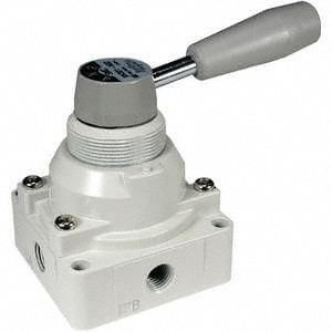 Manual Air Control Valve Lever Gray