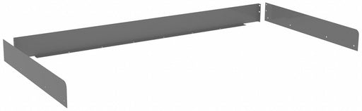 Side and Back Rail Kit 60Wx30Dx3 H Gray